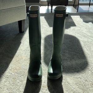 Green Hunter Boots